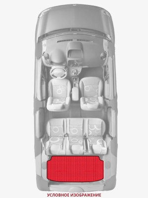 ЭВА коврики «Queen Lux» багажник для Renault Fuego